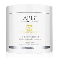 APIS Pina Colada Telový tropický peeling s lyofilizovaným ananásom 650g