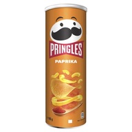 19x165g PRINGLES Paprikové chrumky KARTÓN + oblátky