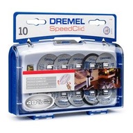 DREMEL SPEED CLIC SC690 REZNÁ SADA S KOTÚČMI 10ks + stopka