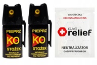 Klever KO FOG paprikový sprej 40 ml kornút SET