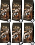 Lindt LINDOR Pralinky, horká čokoláda, kakao, 100g x6