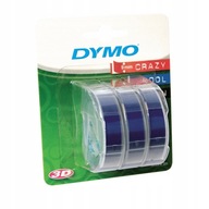 DYMO S0847740 3D páska 9mmx3m modrá 3 ks