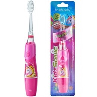 Brush-Baby Sonická zubná kefka pre deti 3-6 rokov, Pink Unicorn