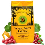 Yerba Mate Green FRUTAS - 1kg - despalada sin palo