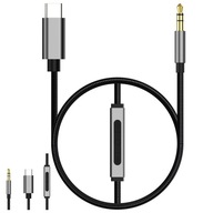 ADAPTÉROVÝ KÁBEL USB-C MINI JACK AUX DAC 1,5 M DIAĽK