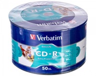 CD-R VERBATIM 700MB X52 OCHRANA 50KS