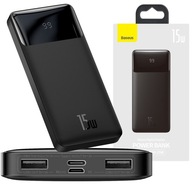 Baseus Decent Power Bank 10000mAh 15W 2x USB + USB-C 3 zariadenia naraz