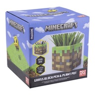 MINECRAFT GRASS BLOCK PERO A NÁDOBA NA RASTLINY / STOLNÝ NÁSTROJ - KVETINÁČ M