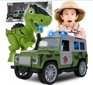 AUTO RIADENÉ JEEPOM S DINOSAUROM Jurský svet