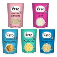 Sada 5 kusov Keto Konjac Bio Cestoviny 270g (200g) - Keto Chef