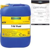 RAVENOL ATF T-IV FLUID 10L - PREVODOVÝ OLEJ TOYOTA AISIN AW