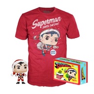 Tričká Funko POP: SUPERMAN V DOVOLENKOVOM SVERE + košík