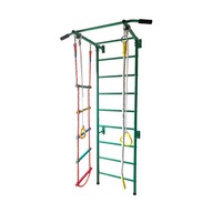 Gymnastický rebrík + hrazda + lano, detské ihrisko