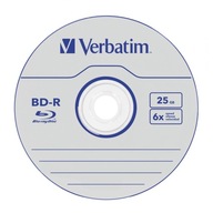 Doska Verbatim 43837 BDR (25GB; 6x; 25ks; Cake)