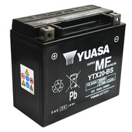 Uvedenie YUASA YTX20-BS 12V 18,9AH 270A AGM L+