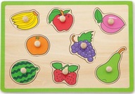 Drevené puzzle Fruit Viga Toys Puzzle