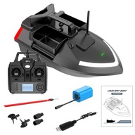 GPS BAIT BOAT V020 500M LED 2KG JEDNOMOTOROVÝ 10KM/H 12000mAh