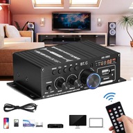 HIFI STEREO REPRODUKTOROVÝ ZOSILŇOVAČ BLUETOOTH 5.0 AUDIO FM AUX SD/USB, 12V