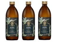 Multibalenie: Aloe Natural Juice 3x500 ml, Aloe Bez konzervantov a farbív