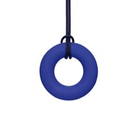 Náhrdelník ARK Therapeutic Teether Ring Náhrdelník námornícka modrá