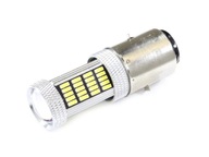 ŽIAROVKA 12V LED BA20D 4014 112SMD 65mm BIELA ​​(NIE