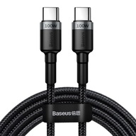 BASEUS CAFULE CABLE 2X USB-C PD 200CM 100W