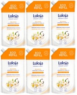 LUKSJA relaxačné tekuté mydlo JAZMÍN VANILKA STOCK 6x900 ml