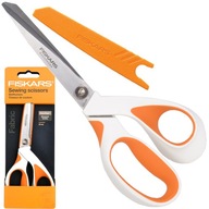 FISKARS NOŽNICE KRAJČÍRSKE NOŽNICE NA MATERIÁLY, PROFESIONÁLNE, OSTRÉ 21CM