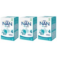 NESTLE NAN OPTIPRO 4 Upravené mlieko 3x650g