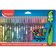 Značky Maped Color'Peps Monster 24 farieb