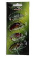 4 ks WOBLER SET PIKE ZANDER PREDATOR