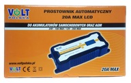 BATÉRIOVÝ USMERŇOVAČ 12/24V 20A LCD AUTOMAT