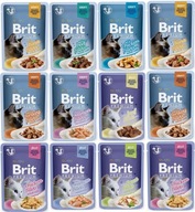 BRIT Premium Filety pre mačky MIX VRECKÁ 12 x 85 g