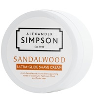 Krém na holenie Simpson Sandalwood 180 ml