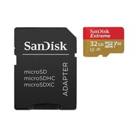 Pamäťová karta SanDisk Extreme MicroSDHC 32 GB A1 V30 UHS-I U3 100/60 MB/s