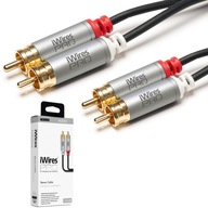 TECHLINK iWiresPRO AUDIO KÁBEL 2xRCA 2xRCA 1m