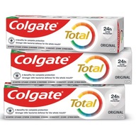 COLGATE TOTAL ORIGINAL zubná pasta 3x75 ml