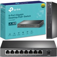 TP-Link TL-SG1008P 8-portový gigabitový prepínač 4x PoE