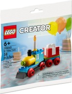 LEGO Bricks Creator 30642 Vláčik k narodeninám VIANOČNÝ DARČEK