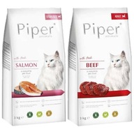 SUCHÉ krmivo pre mačky Piper MIX 2x3kg