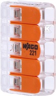 Wago 221-415 rýchlospojky 0,2-4 mm2 10 ks.