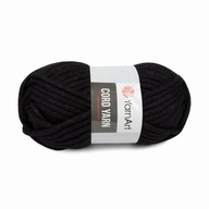 250g bavlnená šnúra s jadrom CORD black 750