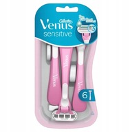 Holiaci strojček Gillette Venus Sensitive 6 ks