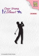 STAMP číry - Nellie`s - golfista SIL069