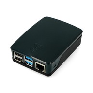 Oficiálne puzdro Raspberry Pi 4B - grafitové