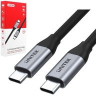 UNITEK 5K 4K 60Hz 5Gb/s 100W USB-C kábel | 200 cm