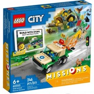 LEGO CITY Misia na záchranu divokých zvierat 60353