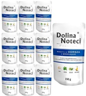 DOLINA NOTECI PREMIUM vlhké krmivo pre psov COD S BROKOLICOU 10x150 g