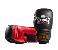 TOP KINGOVÉ BOXERSKÉ RUKAVICE TKBGSV BK / RD - 18 oz