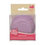 Lilac obaly na cupcaky 48 ks FunCake